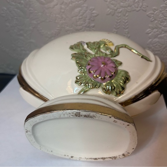 Vintage pottery canary planter vase great condition - Picture 5 of 6